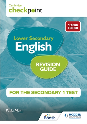 Cambridge Checkpoint Lower Secondary English Revision Guide for the Secondary Test 1 2nd edition Boost eBook