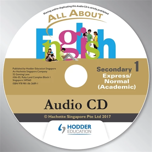 All about English: Sec 1 E/NA Student's CD